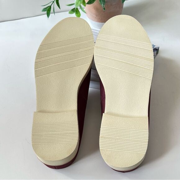 Softwalk Wolcott II Burgundy Distressed Comfort Leather Slip-on Mule SZ 8.5 W - Picture 12 of 13